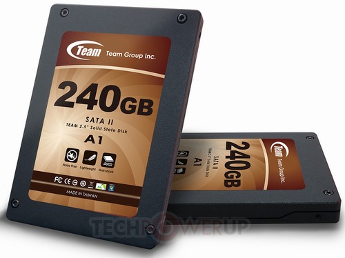 Team Group uvádí SSD A1 pro SATA 3 Gbps