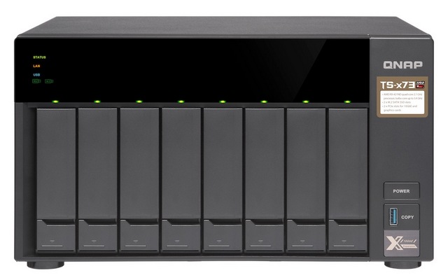 QNAP NAS TS-x73: čtyřjádrové AMD, M.2 i 10GbE