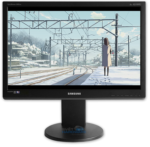 Samsung 2493HM - čtyřiadvacet palců s TN technologií