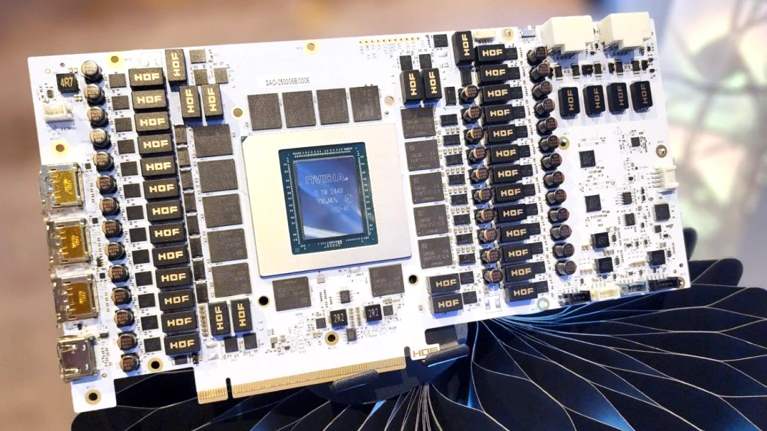 První Nvidia Blackwell přetaktována přes 4000 MHz: GeForce RTX 5090D