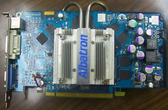 Albatron představuje akcelerátor Albatron PC6800 s Wise Fan III a Heat Pipe