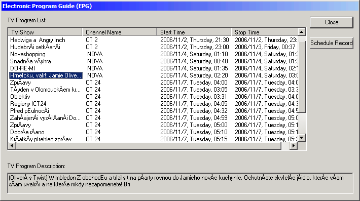 Megatest TV tunerů pro USB (DVB-T) - 1. část
