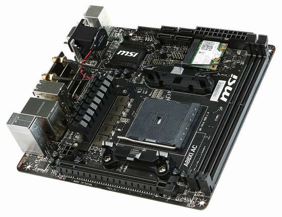 MSI A88XI AC: Mini-ITX pro AMD Kaveri
