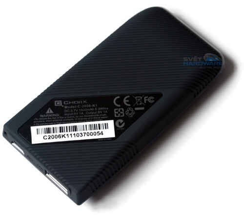 Choiix Power Fort: mobilní minibaterie