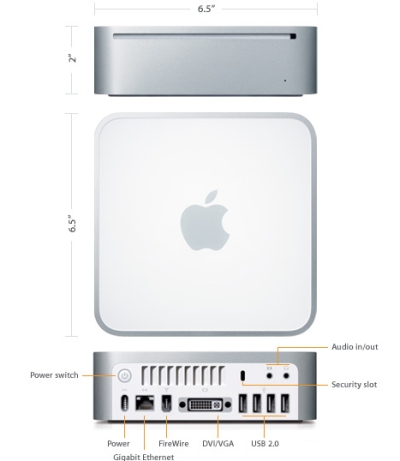 Mac Mini dostává Core 2 Duo