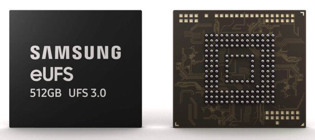 Samsung přichází s 2× rychlejšími eUFS 3.0 pamětmi