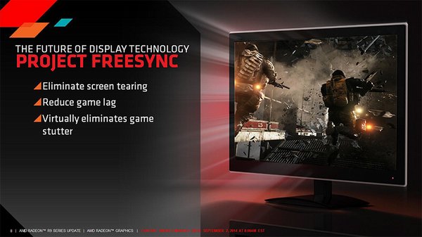 Technologie FreeSync dorazí ještě tento rok