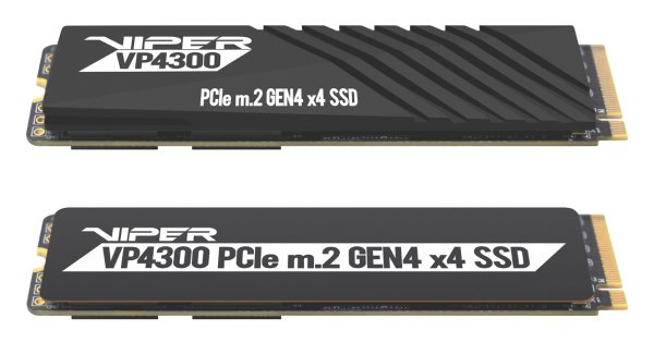 Patriot uvádí SSD Viper VP4300 s PCIe Gen4