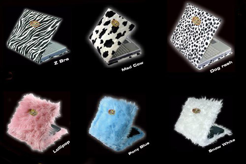 Extravagantní kryty na notebooky