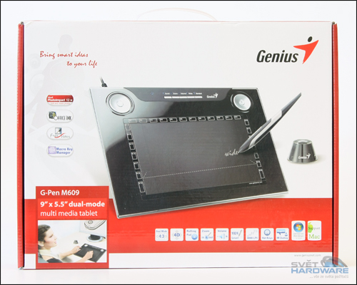 Tablet Genius G-Pen M609: Všestranný pomocník