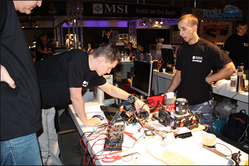 Finále evropského mistrovství v přetaktování s MSI