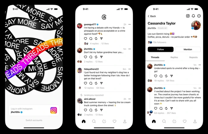 Meta spustila sociální síť Threads, konkurenci pro Twitter
