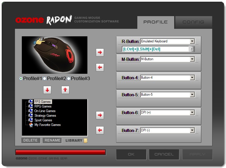 Ozone Radon 5K vs. Logitech G500