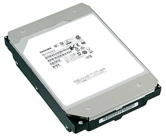 Toshiba uvádí héliové 14TB SAS disky MG07
