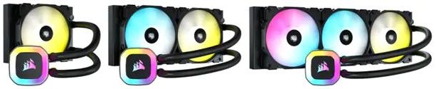 Corsair uvedl tři vodní chladiče s RGB osvětlením
