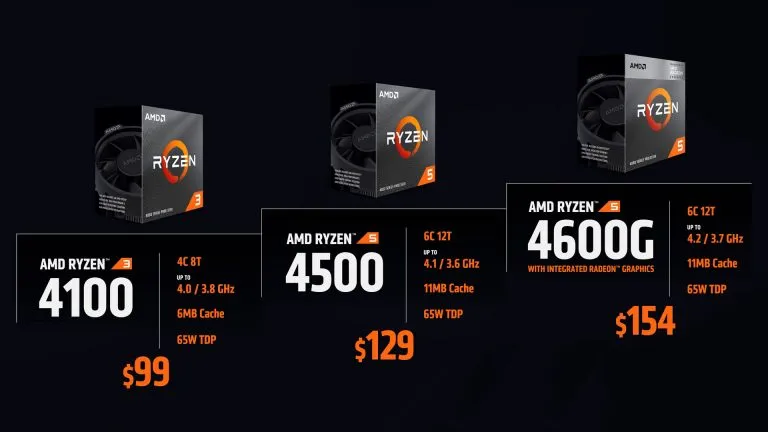 AMD představuje Ryzen 7 5800X3D za 449 USD a dalších šest nových CPU