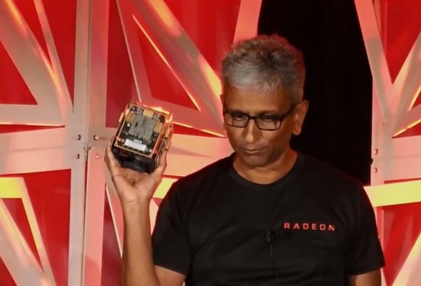 AMD Vega Cube: 100 TFLOPS v ruce