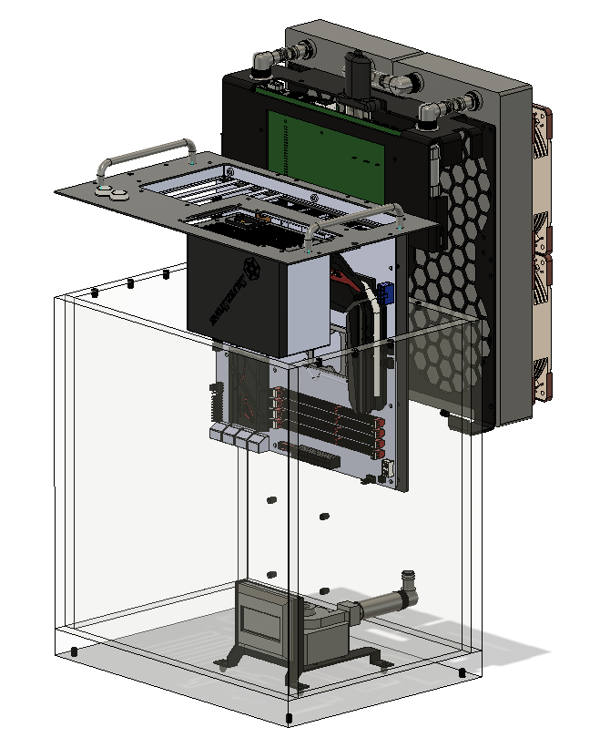 Když pod PC potřebujete tácek: ponorné chlazení od CoolBitts