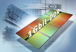1Gbit paměťové moduly od Infineonu