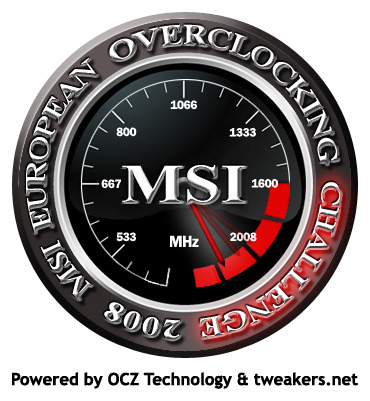 Soutěž v přetaktování s MSI: staňte se v Amsterodamu nejlepším! - vyhodnocení 2. kola