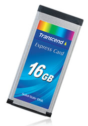 Transcend uvádí 16GB ExpressCard SSD