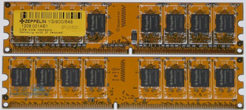 Megatest pamětí DDR2 800MHz 2x1GB - závěr