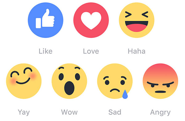 Na Facebooku se už nebude jen "lajkovat", budou další emotikony