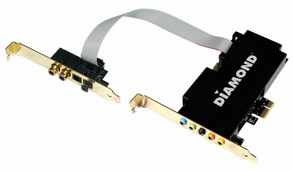 Diamond si připravil zvukovku Xtreme Sound 7.1 pro PCIe