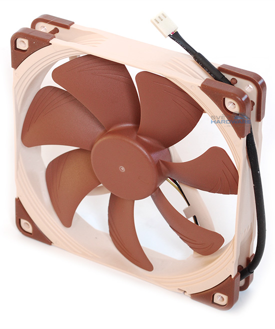 Ventilátory Noctua v testu průtoku a rozptylu vzduchu