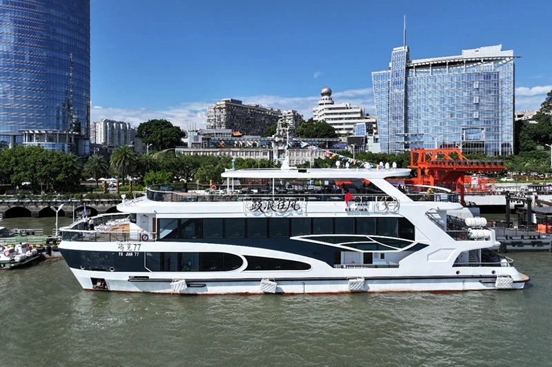 Do provozu míří čínská elektrická loď Yujian 77 s téměř 4MWh akumulátorem CATL