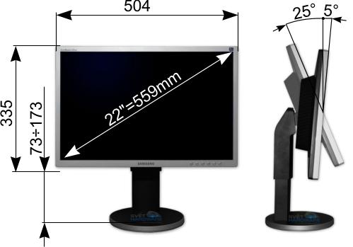 Samsung 225BW - hrdý zastánce 22"