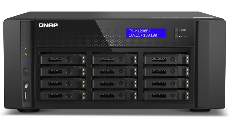QNAP TS-h1290FX: s procesorem AMD EPYC a dvěma porty 25GbE
