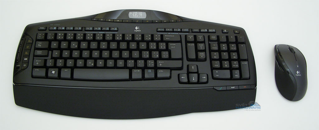 Logitech Cordless Desktop MX 3200 Laser - V kanceláři se neztratí