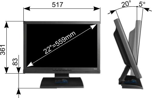 iiyama ProLite E2200WS-B