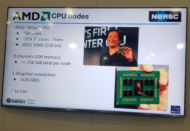 AMD EPYC "Milan" a NVIDIA "Volta-Next" společně vytvoří superpočítač Perlmutter 