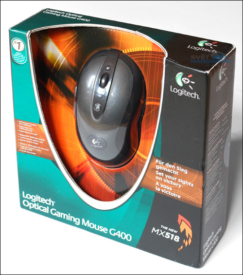 Logitech G400: MX518 v novém