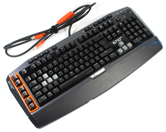 Logitech G710+: herní univerzál s Cherry MX Brown