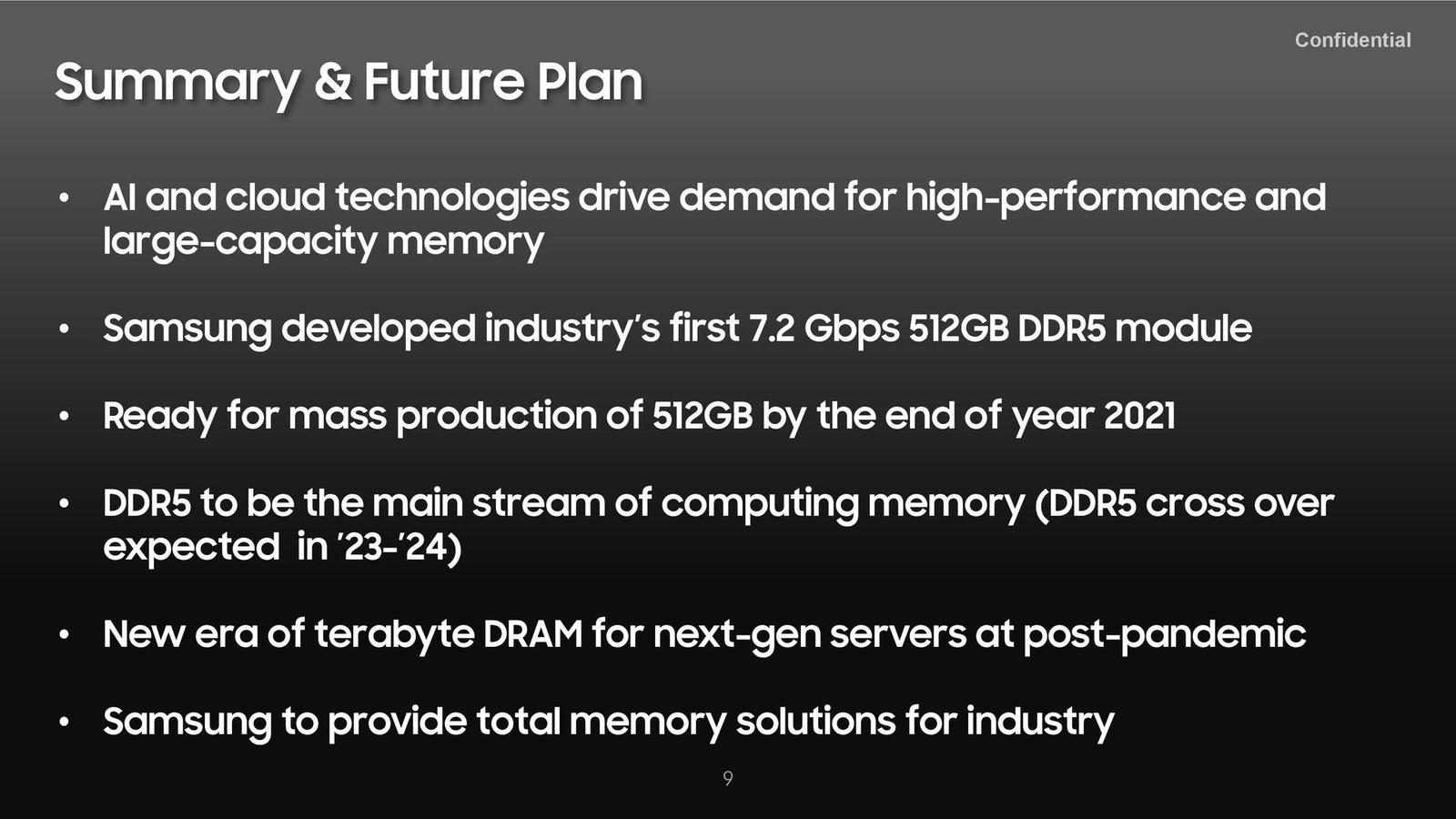 Samsung odhalil své osmivrstvé DDR5 s TSV a kapacitou 512 GB na modul
