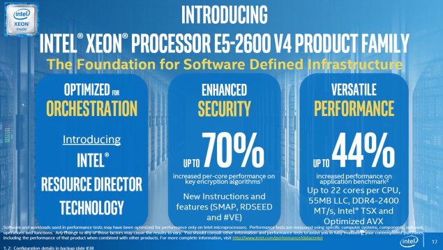 Intel vypustil na trh 14nm Broadwell-EP