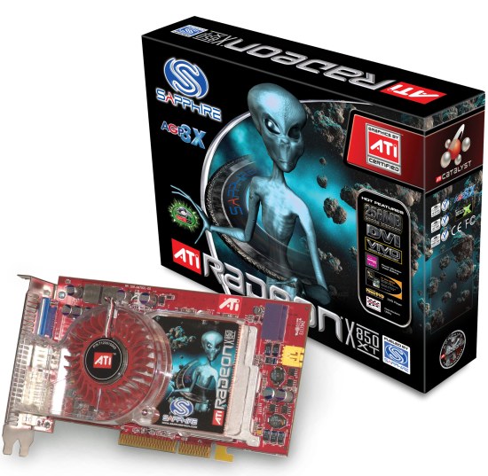 ATI Radeon X850 a X800 Series s AGP tentokrát v režii Sapphire