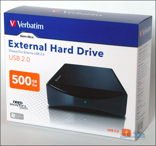Verbatim External Hard Drive 500 GB pro vaše zálohy
