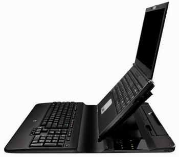Logitech Alto: chybí vám u notebooku klasická klávesnice a pohled přímo na monitor?