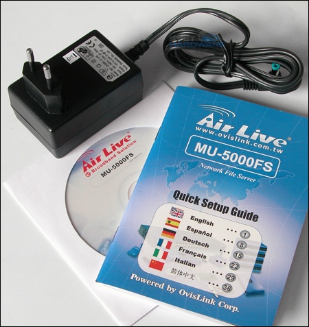 Air Live MU-5000FS - síťový file server