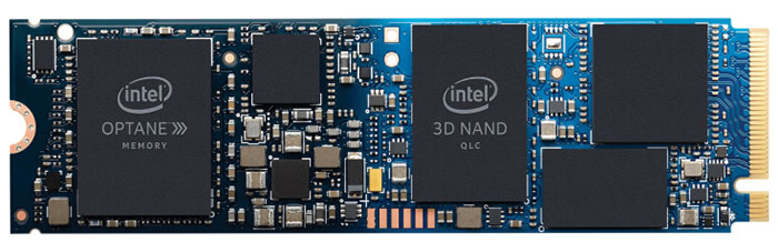 Intel Optane H10 kombinuje XPoint s QLC NAND Flash
