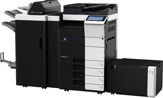 Konica Minolta inovovala sérii svých černobílých multifunkcí