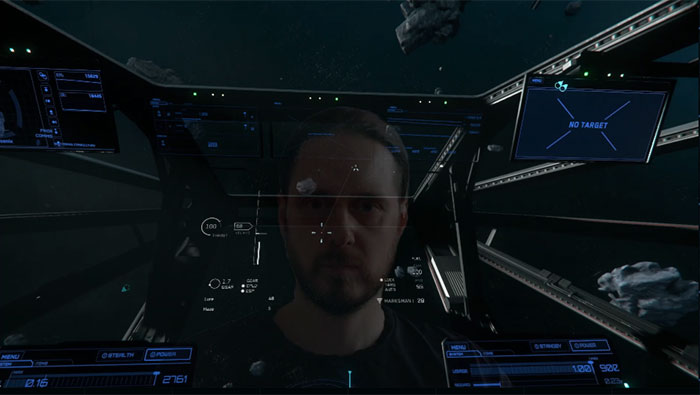 Star Citizen bude brzy sledovat pohyb hlavy pomocí Tobii