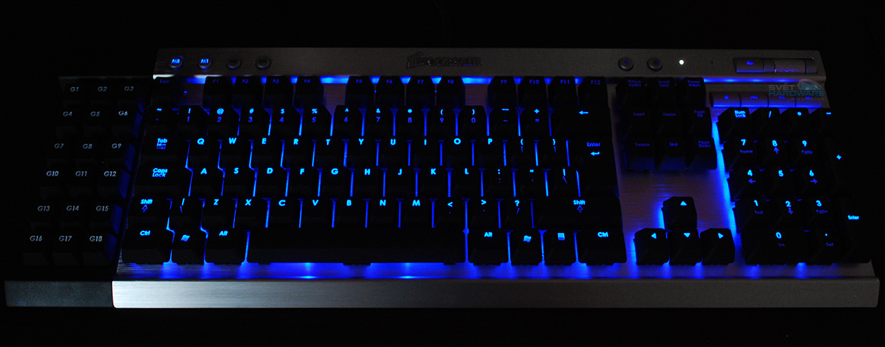 Corsair Vengeance K60/K90: klávesnice v hliníku