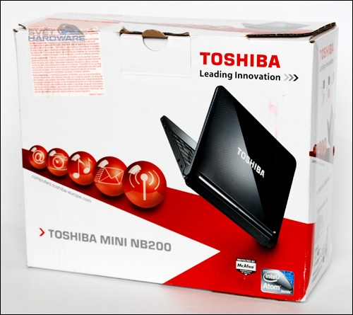 Test netbooků: Toshiba NB200