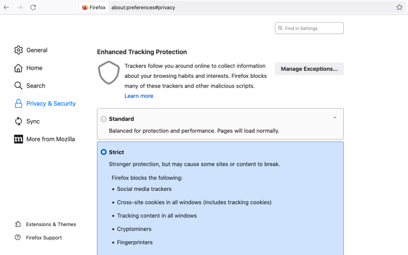 Firefox více chrání vaše soukromí a maže sledovací část adresy odkazu