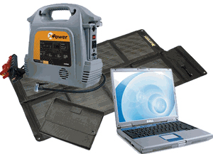 Přenosná solární nabíječka nejen pro notebooky